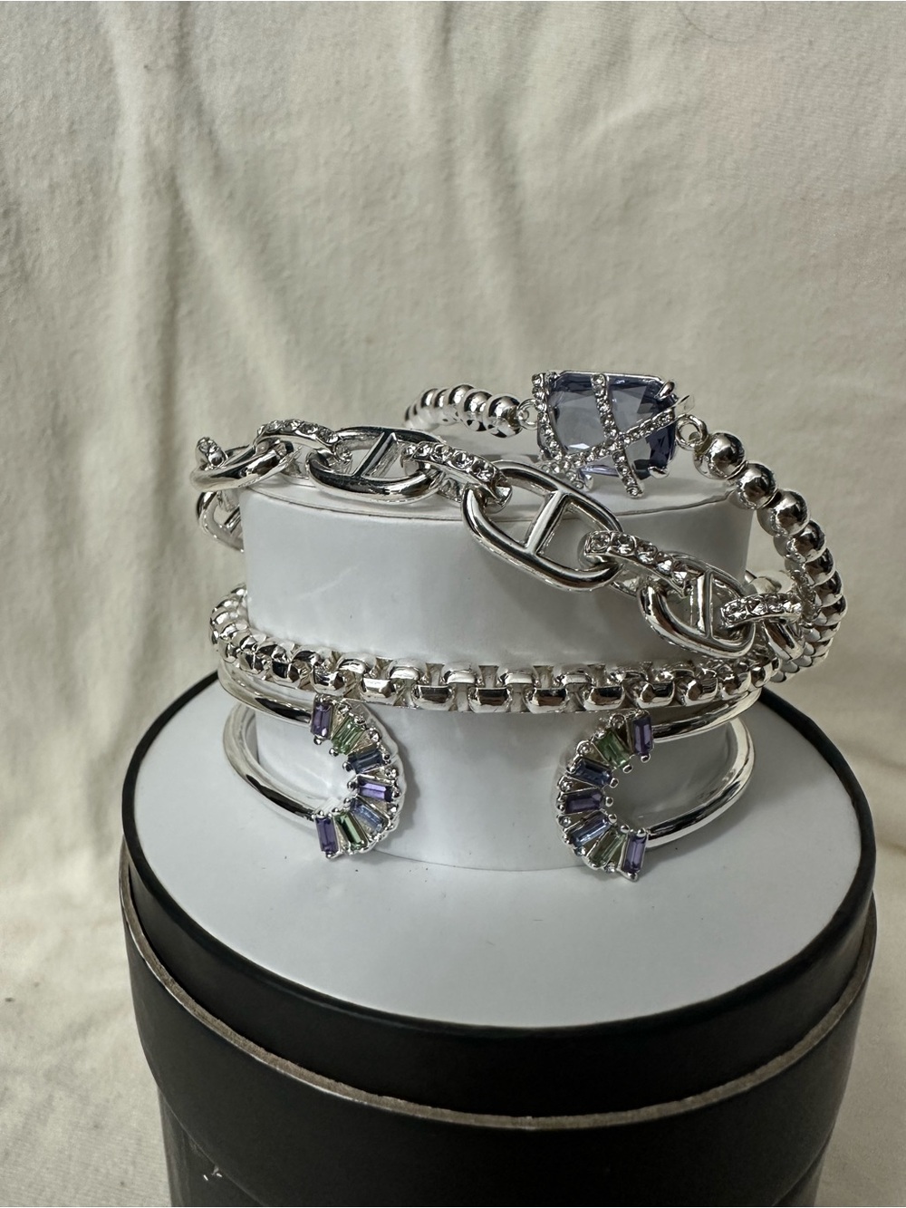 She’s a Gorgeous Gem - Silver Plating Lab Created Stones BP